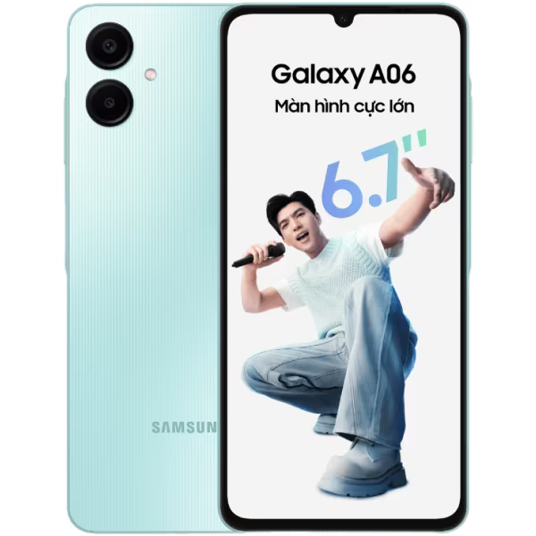 samsung A06 thangtranmobile - xanh lá